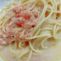 クックR4LX8P☆'s cooksnap of when they made 簡単！白だしで作るたらこパスタ♡美味しい.