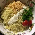 とみぃ♪'s cooksnap of when they made らっきょうタルタル塩とんこつまぜそば.
