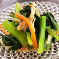 クックG1CG0C☆'s cooksnap of when they made 小松菜のお浸し.