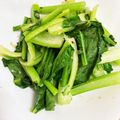 いなぬ's cooksnap of when they made 超簡単！シャキッと☆小松菜のにんにく炒め.