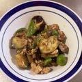 クックMBFRTA☆'s cooksnap of when they made ピーマンとナスの肉味噌丼♡.