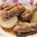 ふみ乃's cooksnap of when they made 鶏手羽と大根のカンタン酢の煮物.