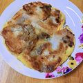 かわゆう1211's cooksnap of when they made 簡単！✨おからパウダーのチーズお好み焼き.