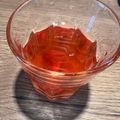 Yokchina's cooksnap of when they made 苺シロップで！苺ソーダ水♪.