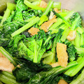 regulusYM's cooksnap of when they made ちぢみ雪菜と油揚げの簡単煮物.