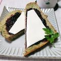 ぱふ's cooksnap of when they made スイーツ食ぱん✴︎ブルーベリーチーズ.