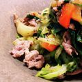 rie0x0's cooksnap of when they made 豚肉とキャベツとニラの中華炒め.