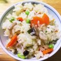 はっち～♪'s cooksnap of when they made お昼に手軽に洋風炊き込みご飯♬.