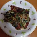 ほのりんママさん's cooksnap of when they made 米粉のほうれん草チーズチヂミ.