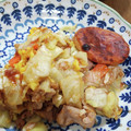 popee8's cooksnap of when they made キャベツと豚肉と卵の甘酢炒め.