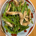 maezuchu's cooksnap of when they made かぶの葉と油揚げの炒め煮.