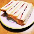 motomi♪'s cooksnap of when they made *苺とあんこのサンドイッチ*.