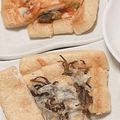 ♡❕❕'s cooksnap of when they made 簡単おつまみ！油揚げの塩昆布ピザ.