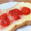あっちゃんキッチン♪'s cooksnap of when they made ＊いちごジャムマーガリントースト＊。.