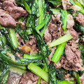 rido_musu's cooksnap of when they made 小松菜と牛肉炒め.