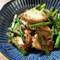 低カロ探検隊's cooksnap of when they made 筍とアスパラの土佐炒め　下茹で不要♪.