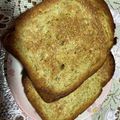 tomo_saka's cooksnap of when they made 足柄茶の抹茶で！リッチなHB食パン.