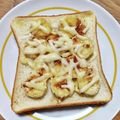 ＊なぁ＊'s cooksnap of when they made 簡単 バナナ×チーズ☆トースト.
