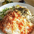 くっくペタ's cooksnap of when they made 鮭フレークと大根おろしの素麺.
