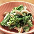 呑み食いずぼらママ's cooksnap of when they made 菜の花のからしマヨ和え♪.