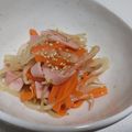 fu♪♪'s cooksnap of when they made レンジで簡単☆もやしと人参の中華サラダ。.