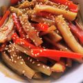 こみく's cooksnap of when they made 歯ごたえしっかり我が家のきんぴら.