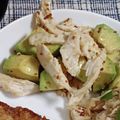 はに丸くんとごはん☆'s cooksnap of when they made アボカドとチキンのハニーマスタードサラダ.
