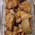 りりもこもこ's cooksnap of when they made 常備菜！お弁当に！レンコンのゴロっと金平.