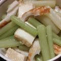 reitry's cooksnap of when they made フキと竹輪と薄揚げのさっぱり炒め煮.