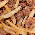ロール87's cooksnap of when they made 豚挽肉と千切りじゃがいもの甘辛炒め＊.