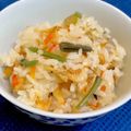やよい・M's cooksnap of when they made 炊飯器で簡単！山菜おこわ.
