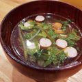 euew's cooksnap of when they made 捨てないで！セロリの葉のスープ.