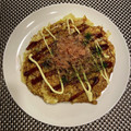 素人ごはん's cooksnap of when they made 粉無し★ｷｬﾍﾞﾂと長芋のお好み焼き風.