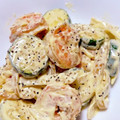 しゅがーぐらいだー's cooksnap of when they made エビとズッキーニの焼きマヨサラダ.