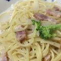 39tomo7's cooksnap of when they made 生クリームなし♪クリームパスタ.