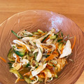 kumicky721's cooksnap of when they made 懐かしの給食の味☆野菜とささみの和え物♪.