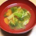 fuwamocos's cooksnap of when they made 簡単★セロリの葉のスープ.