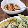 びりデジャネイロ's cooksnap of when they made 2種の江戸菜の韓国チヂミと絶品タレ.