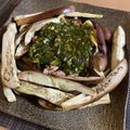 大好きKP's cooksnap of when they made レンチンなすカリカリ豚バラのニラポンだれ.