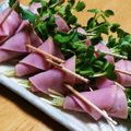 みなあゆママ's cooksnap of when they made おつまみに、弁当の彩りに！カイワレハム☆.