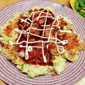 bonbonnier's cooksnap of when they made 洋風お好み焼き.