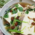 みっちゃん❇️68's cooksnap of when they made 簡単ななめこ豆腐鶏肉入り美味♬.