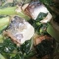 Mick's cooksnap of when they made 【サバ缶で】白菜とサバの味噌煮.