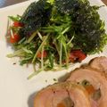kuuchan86's cooksnap of when they made 水菜・ツナ・韓国ノリの無限サラダ.