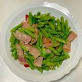 ピョンちゃん★'s cooksnap of when they made アスパラガスとベーコンのバター炒め.