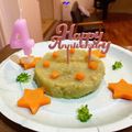 べるＬ＠ＮＩ's cooksnap of when they made 犬用 お誕生日 ケーキ.