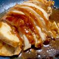 tomitomico's cooksnap of when they made 鶏むね肉レンジでチン♪みそオリーブオイル.