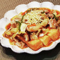 Dellaたん's cooksnap of when they made 厚揚げのあんかけ♪のこり野菜で.