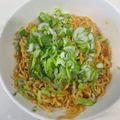 ☆マナティまま☆'s cooksnap of when they made 【アレンジ】0秒チキンラーメンで油そば風.