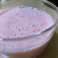ariyuch's cooksnap of when they made 生クリ無し♫濃いちごのムース.
